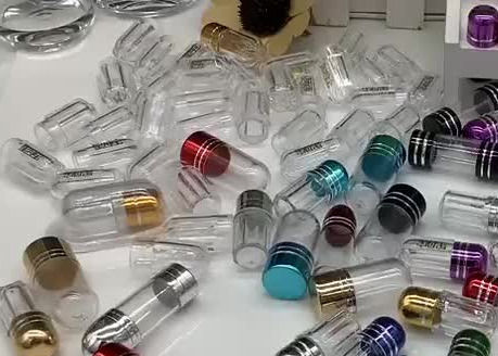 44mm 5g प्लास्टिक कैप्सूल बोतल ब्लिस्टर पैक बुलेट शेल
