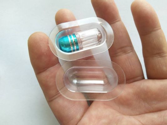 12 मिमी साफ़ गोली की बोतलें 3 मिलीलीटर फार्मास्युटिकल बुलेट शैल