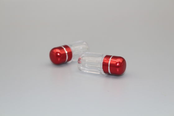 प्लास्टिक ब्लिस्टर सिंगल पिल कंटेनर 3ml ISO9001 मेटल कैप