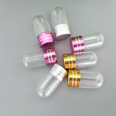 ISO9001 छोटे प्लास्टिक की गोली कंटेनर 2ml सिंगल कैप्सूल