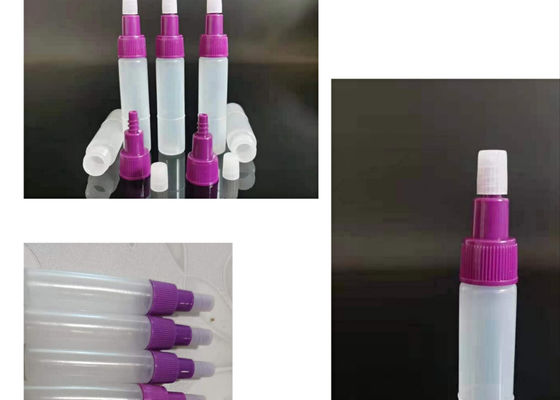 8ml ISO9001 प्लास्टिक अभिकर्मक बोतलें पीपी छोटी प्लास्टिक स्प्रे बोतलें