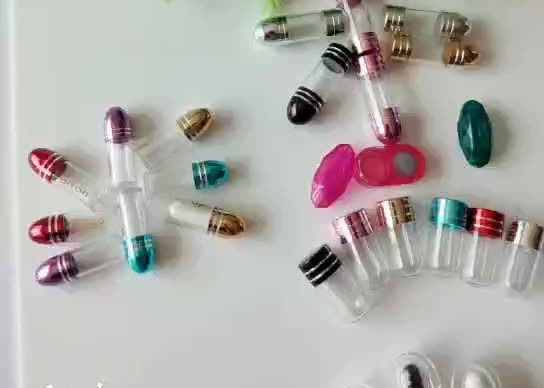 2ml साफ़ प्लास्टिक की गोली की बोतलें ISO9001 राइनो गोल्ड कैप्सूल