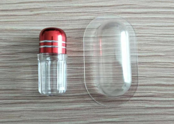OEM छोटे प्लास्टिक गोली कंटेनर 14 मिमी कैप्सूल पैकेजिंग बोतलें